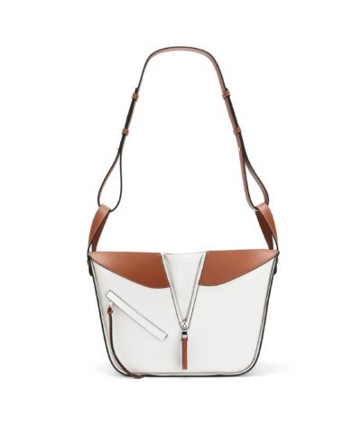 Loewe Hammock Small Bag In Light Oat / Soft White