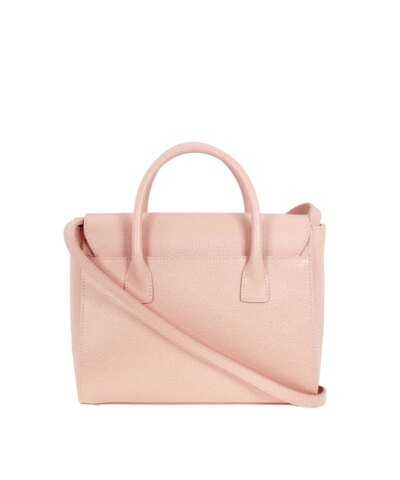 Furla Metropolis Ladies Small Leather Satchel In Moonstone