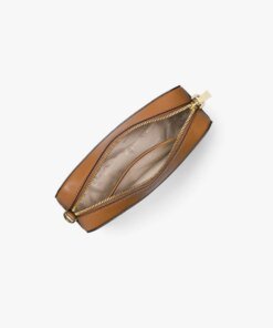 Michael Michael Kors Ginny Medium Logo Crossbody Bag, Vanilla