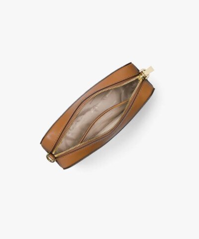 Michael Michael Kors Ginny Medium Logo Crossbody Bag, Brown