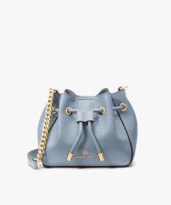 Michael Kors Phoebe Extra-Small Pebbled Leather Crossbody Bag