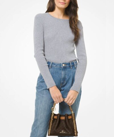 Michael Kors Mina Small Logo Crossbody Bag