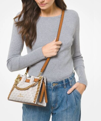 Michael Kors Mina Small Logo Crossbody Bag