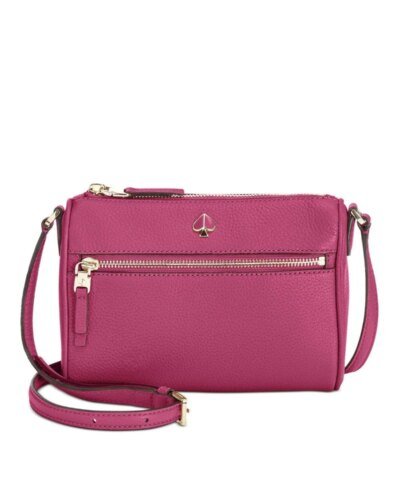 Kate Spade New York Polly Pebble Leather Crossbody