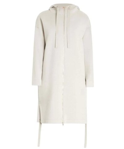 'S Max Mara Light Gray Adesso Zip-Up Hoodie