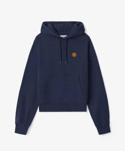 Kenzo Men's Tiger Crest Boxy Hooded Sweatshirt