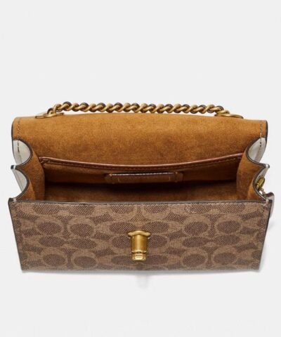 Coach Parker 18 In Signature Canvas