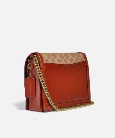 Coach Hutton Shoulder Bag In Signature Canvas