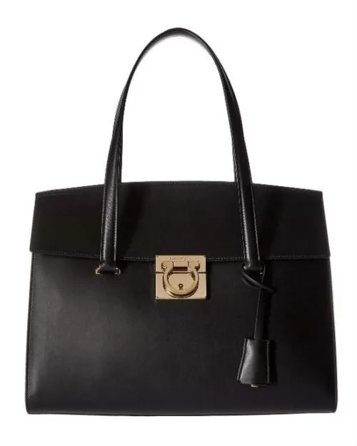 Salvatore Ferragamo Mara Leather Satchel