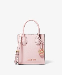 Michael Kors Mercer Extra-Small Pebbled Leather Crossbody Bag