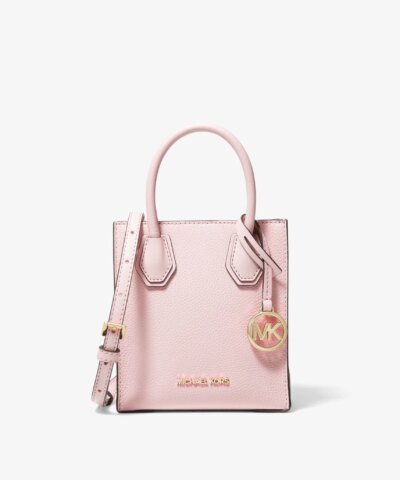 Michael Kors Mercer Extra-Small Pebbled Leather Crossbody Bag