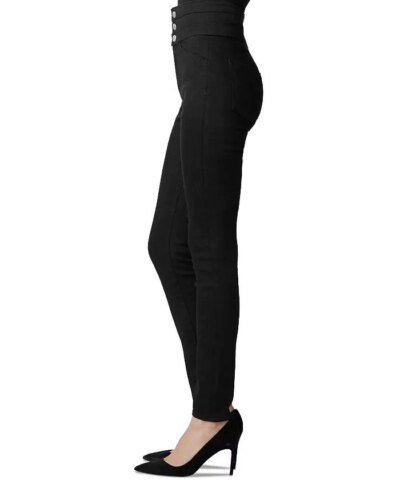 J Brand Annalie High Rise Skinny Jeans in Vesper Noir