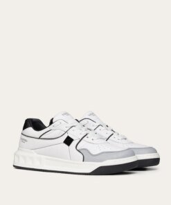 Valentino Men's ONE STUD Low-Top Nappa Sneaker