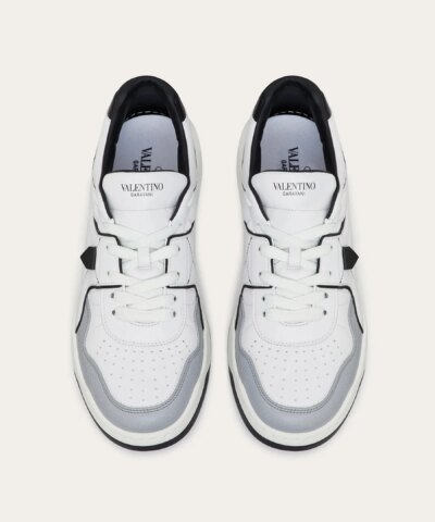 Valentino Men's ONE STUD Low-Top Nappa Sneaker