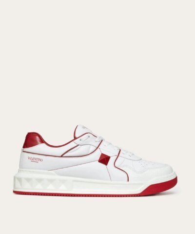 Valentino Men's ONE STUD Low-Top Nappa Sneaker