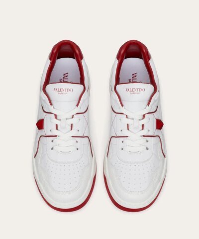 Valentino Women's ONE STUD Low-Top Nappa Sneaker