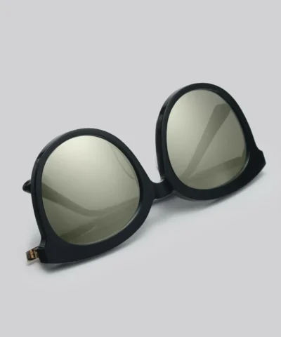 Gentle Monster Lovesome Tale 01 Sunglasses, Black