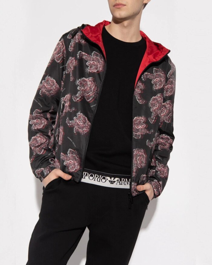 Emporio Armani Reversible Blouson With Hood