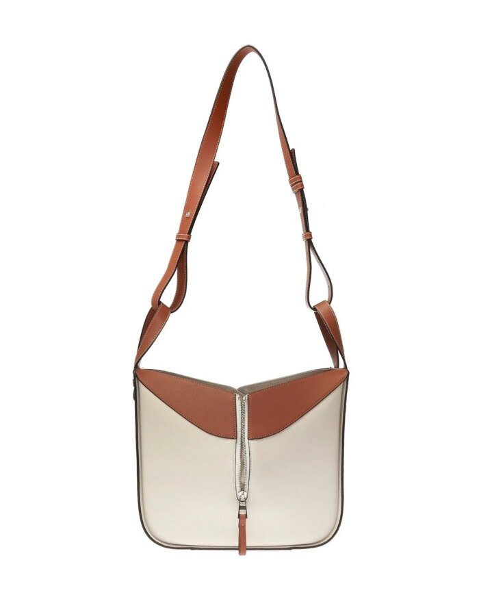 Loewe Hammock Small Bag In Light Oat / Soft White