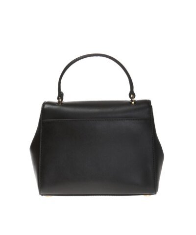 Michael Kors Mott Medium Leather Satchel Convertible Crossbody Bag