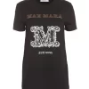 Max Mara Logo Printed Crewneck T-Shirt