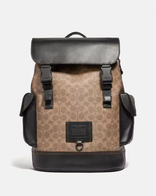 Coach Rivington Backpack In Signature Canvas