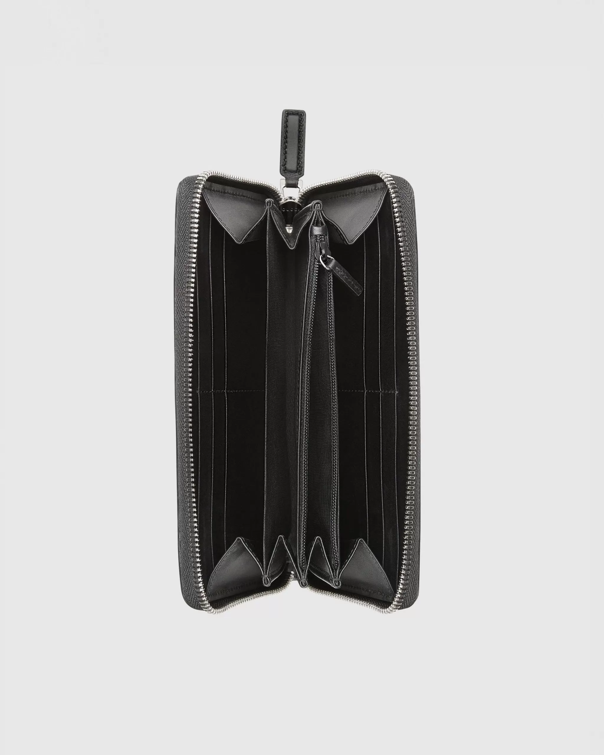 Gucci GG Supreme Web Zip Around Wallet