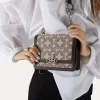Vivienne Westwood Debbie Medium Bag With Flap In Brown