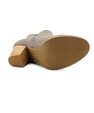 Style & Co. Womens JAMILA Leather Round Toe Ankle Cowboy Boots