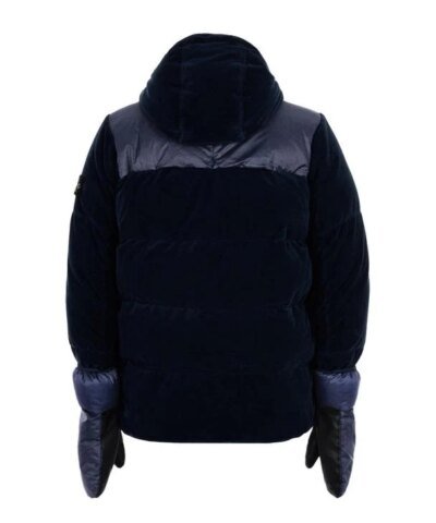 Stone Island 44125 Cotton Velvet Down-TC Whit Reverse Lamy Flock