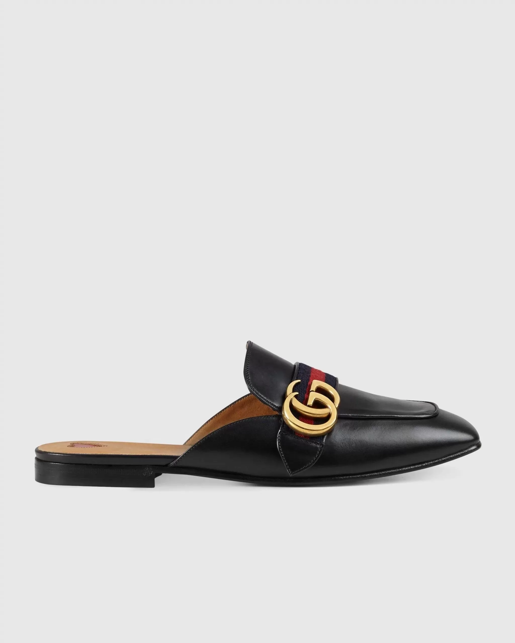 Gucci Leather Slipper, Black