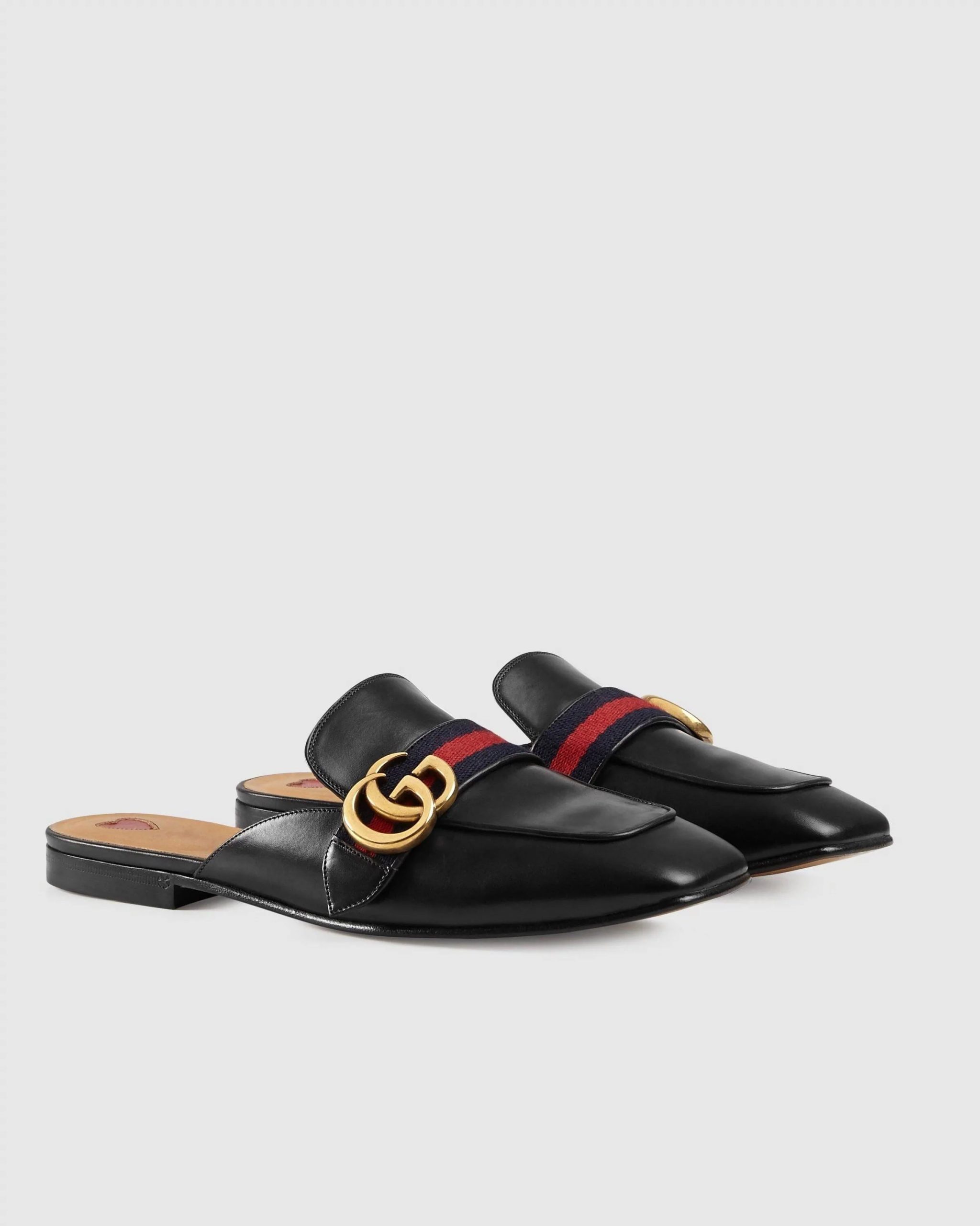Gucci Leather Slipper, Black