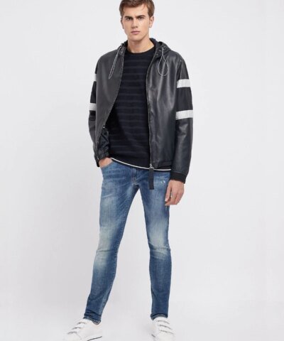 Emporio Armani J10 Extra Slim-Fit Cotton Twill Denim Jeans