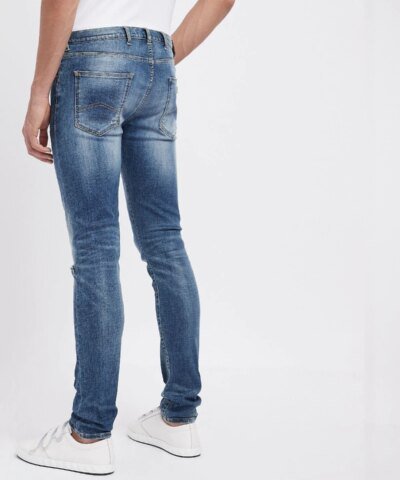 Emporio Armani J10 Extra Slim-Fit Cotton Twill Denim Jeans