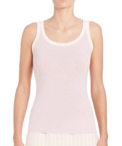 Akris punto Sleeveless Wool Shell, Ivory