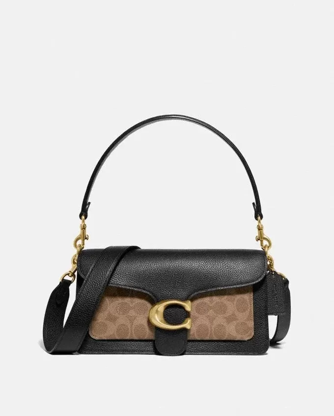 Coach Tabby Shoulder Bag 26 In Signature Canvas