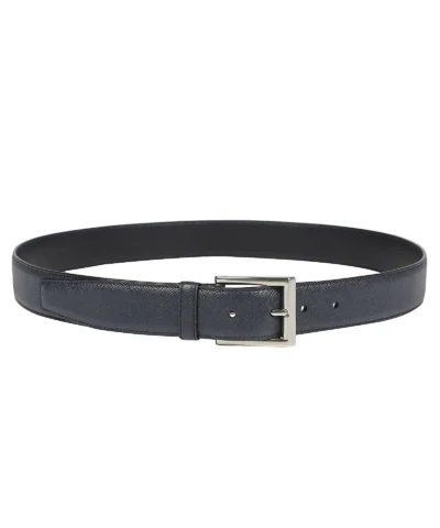 Prada Men's Saffiano Leather Belt