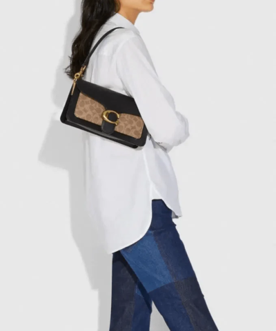 Coach Tabby Shoulder Bag 26 In Signature Canvas