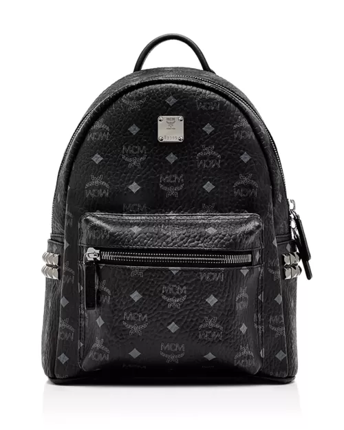 MCM Stark Side Stud Small Backpack