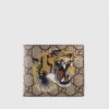 Gucci Tiger Print GG Supreme Wallet