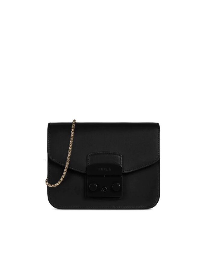 Furla Metropolis Mini Crossbody Nero