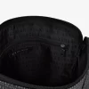 Armani Exchange Graffiti Logo Fabric Shoulder Bag