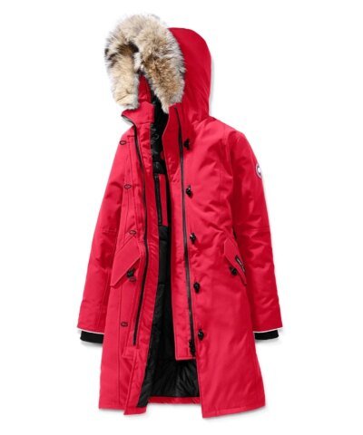 Canada Goose Youth Brittania Parka With Removable Fur Trim