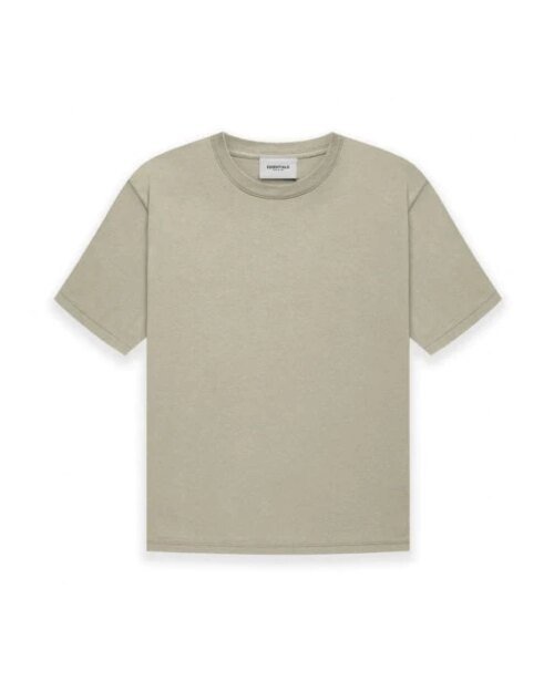 Fear Of God Essentials Summer Back Logo Tee In Amber