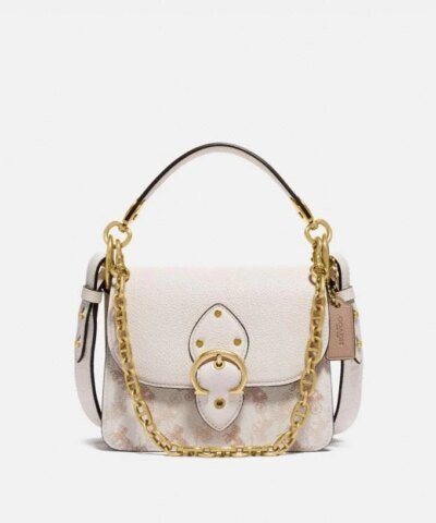 Coach Beat Shoulder Bag 18 With Horse And Carriage Print