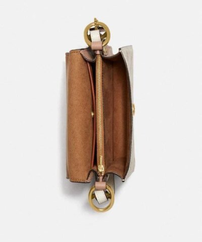 Coach Beat Shoulder Bag 18 With Horse And Carriage Print