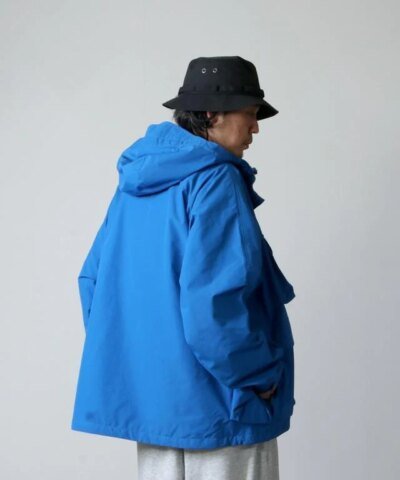 Daiwa Pier39 Gore-Tex Infinium Hooded Mountain Jacket, Blue