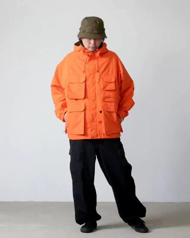 Daiwa Pier39 Gore-Tex Hooded Mountain Jacket, Orange