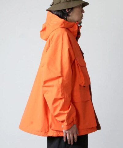 Daiwa Pier39 Gore-Tex Hooded Mountain Jacket, Orange