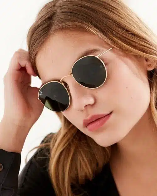 Ray Ban Round Metal Sunglasses, RB3447 50